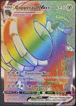 Copperajah VMAX (Secret) 199/192 Swsh02: Rebel Clash Holo - Pokemon Card - Image 1