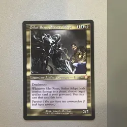 MTG Silas Renn, Seeker Adept (129/240) The Brothers' War Commander - Image 1