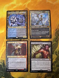 MTG Grimgrin, Corpse-Born Ob Nixilis The Fallen The Adversity Raffine, Scheming - Image 1