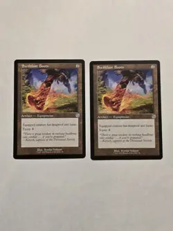 2x Swiftfoot Boots - Retro Artifacts - Near Mint - MTG - Image 1