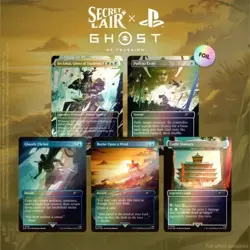 MTG Secret Lair x Playstation Ghost of Tsushima FOIL Edition [PRESALE] SEALED - Image 1