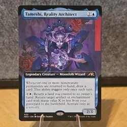 MTG Tameshi, Reality Architect Kamigawa: Neon Dynasty Extended Art #450 NM Fresh - Image 1