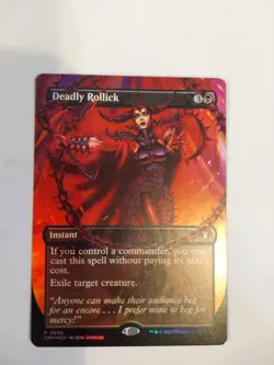 Deadly Rollick (Borderless) Commander Masters Foil - Image 1