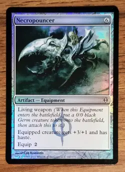 2011 MTG: Necropouncer Foil English - New Phyrexia (NPH) - See Pictures - Image 4