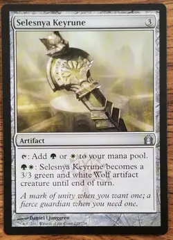 2012 MTG: Selesnya Keyrune English - Return to Ravnica (RTR) - See Pictures - Image 5