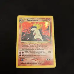 Pokemon TCG Typhlosion Neo Genesis 18/111 Holo Rare MP/HP - Image 2