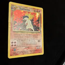 Pokemon TCG Typhlosion Neo Genesis 18/111 Holo Rare MP/HP - Image 3