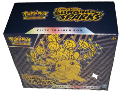 NEW POKEMON TCG: SCARLET & VIOLET SURGING SPARKS ELITE TRAINER BOX NISB - Image 1