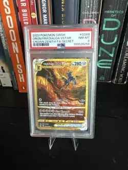 Dialga GG68/GG70 Gold Full Art PSA 10 Gem Mint (Pokemon Crown Zenith 2023) PSA 8 - Image 1