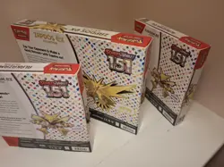 Pokemon TCG Scarlet & Violet 151 Zapdos & 2 x Alakazam Collection Box BRAND NEW 820650853135 - Image 3