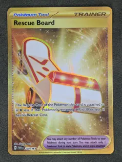 Rescue Board 225/167 Pokemon TCG Hyper Rare SV06: Twilight Masquerade Near Mint - Image 1