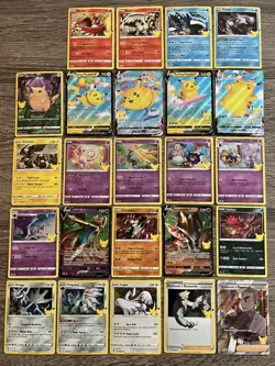 Pokemon Celebrations partial Complete Master SET - 24/25 - Image 1
