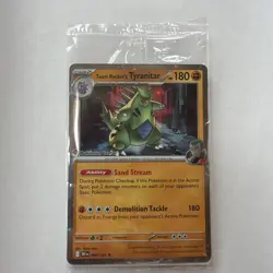 Team Rocket’s Tyranitar Pokemon Center Exclusive Promo Sealed - Image 3