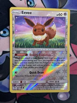 Pokemon TCG Eevee Sun & Moon 101/149 Holo Promo Near Mint (NM) - Image 1