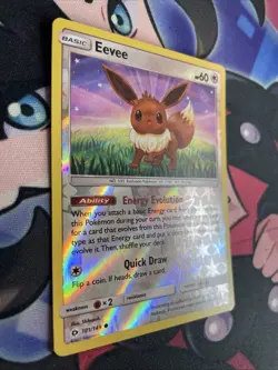 Pokemon TCG Eevee Sun & Moon 101/149 Holo Promo Near Mint (NM) - Image 2