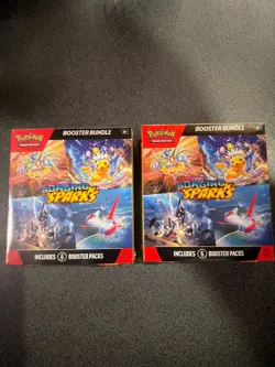 Pokemon 2x Surging Sparks Booster Bundle Sealed Brand New - Image 1