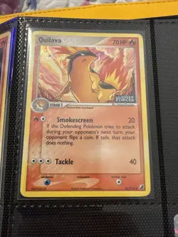 Quilava 45/115 Stamped holo - EX Unseen Forces - Near Mint Pokemon TCG - Image 1