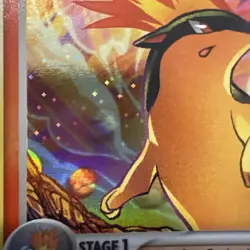 Quilava 45/115 Stamped holo - EX Unseen Forces - Near Mint Pokemon TCG - Image 3