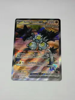 2023 Pokemon Scarlet&Violet Paradox Rift SandyShocks EXSecret DoubleRare 228/182 - Image 1