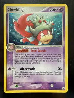 Pokemon Slowking 14/115 Ex Unseen Forces Holo Rare (MP) - Image 1