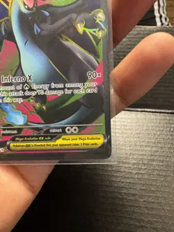 Pokemon- Mega Charizard X EX Phantasmal Flames English 109/094 Near Mint In Hand - Image 2