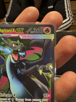 Pokemon- Mega Charizard X EX Phantasmal Flames English 109/094 Near Mint In Hand - Image 4