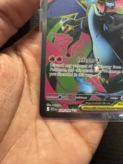 Pokemon- Mega Charizard X EX Phantasmal Flames English 109/094 Near Mint In Hand - Image 5