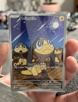 Helioptile IR 143/132 super clean- Pokemon TCG Mega Evolution - Image 1