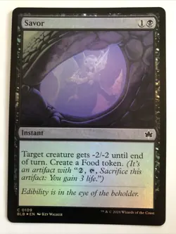 MTG Bloomburrow Savor Foil 0109 NM - Image 1