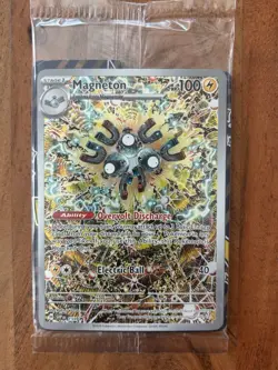 SEALED Pokemon TCG Magneton SVP 159 Surging Sparks Black Star Promo - Image 1