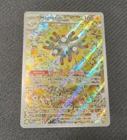 Magneton 159 Pokemon Center Stamp TCG SVP Surging Sparks Black Star Promo - Image 1