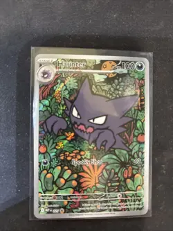 Pokemon TCG Haunter Illustration Rare 027 Promo Mega Battle Deck NM - Image 1