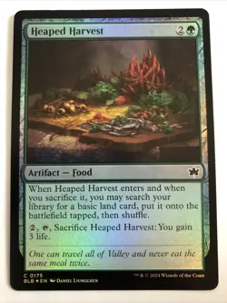 MTG Bloomburrow Heaped Harvest Foil 0175 NM - Image 1