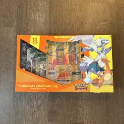 Pokemon Reshiram & Charizard-GX Premium Collection[3 EVOLVING SKIES INSIDE] - Image 1