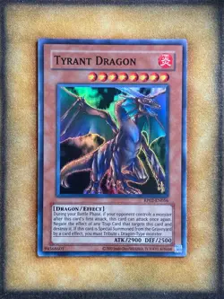 Yugioh Tyrant Dragon RP02-EN056 Super Rare 2025 Print NM - Image 1