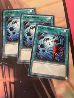 YUGIOH - HEAVY STORM X3 - RARE - BP01 - NM - 1ST ED - Image 1