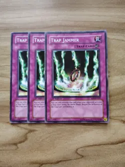 Yu-Gi-Oh! - Trap Jammer 3X - Full Playset - Image 1
