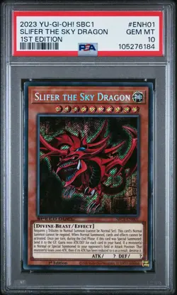 2023 1ST ED #ENH01 SLIFER THE SKY DRAGON PSA 10 - Image 1
