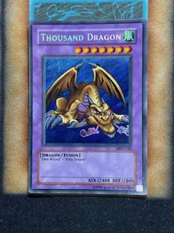 Yugioh Thousand Dragon MRD-143 Secret Rare Original Print LP - Image 1