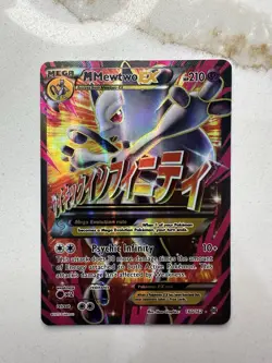M Mewtwo EX 160/162 Full Art XY Breakthrough English Pokemon TCG Card - Image 1