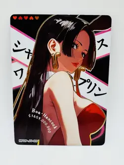 One Piece Goddess Boa Hancock Bounty Special DIY Doujin Kawaii Art Holo Card - Image 1