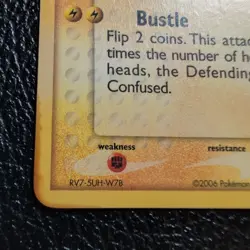 Pichu Bros 16/17 Pokemon Card TCG Non-Holo Nintendo Pop Series 3 HP Damaged - Image 5