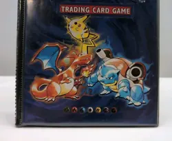1999 Pokemon Original Trading Card Album Folder Binder Vintage WOTC Flaws - Image 4