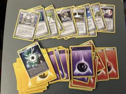 Pokemon TCG Lot of 50 Trainer and Energy Cards Near Mint/Mint 2005 Vintage Era - Image 1