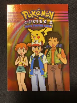 Checklist Series 2 Foil Pokemon Card TCG Topps TV Animation - Image 1