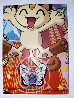 Poliwhirl #61 Pokemon Card TCG Topps TV Animation - Image 2