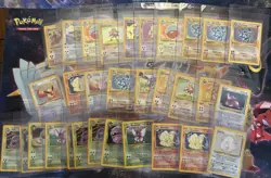Vintage Pokemon Card Lot TCG WOTC holo Rare Old School Cards #48 - Image 1