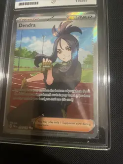 Pokemon TCG Dendra Scarlet & Violet Paldea Evolved Holo Ultra Rare Card 250/193 - Image 2