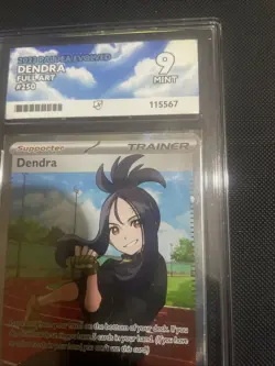 Pokemon TCG Dendra Scarlet & Violet Paldea Evolved Holo Ultra Rare Card 250/193 - Image 3