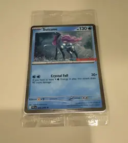 Suicune GameStop Stamped Promo Card 026/094 (New & Factory Sealed) - Image 1